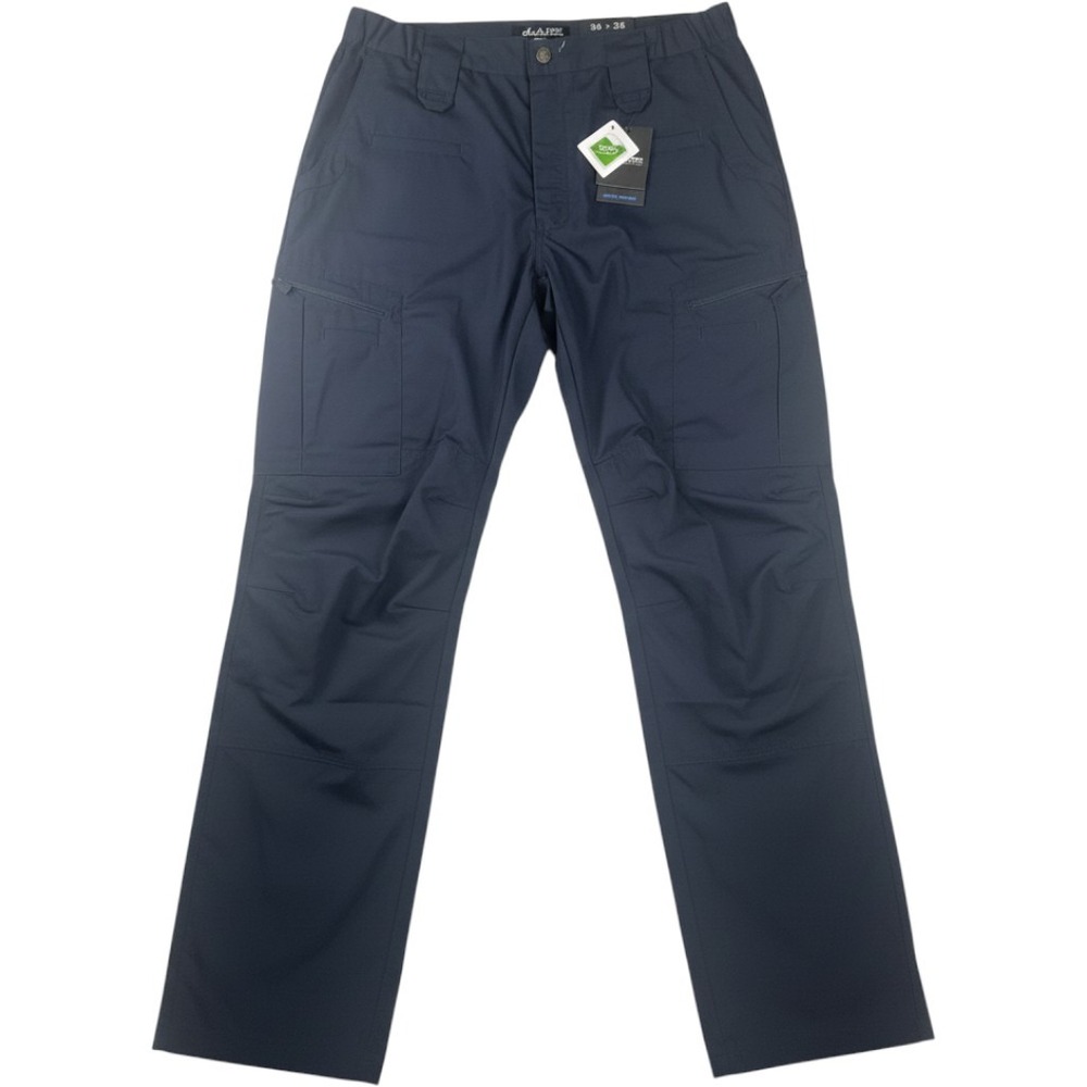 NWT LA Police Gear Atlas Tactical Pants Mens 36x36 Navy Blue Ripstop Teflon LAPG